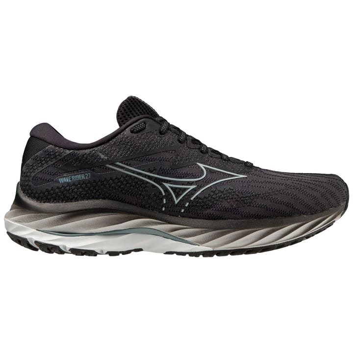 Mizuno Men's Wave Rider 27 Ebony/Illusion Blue/Black Mizuno