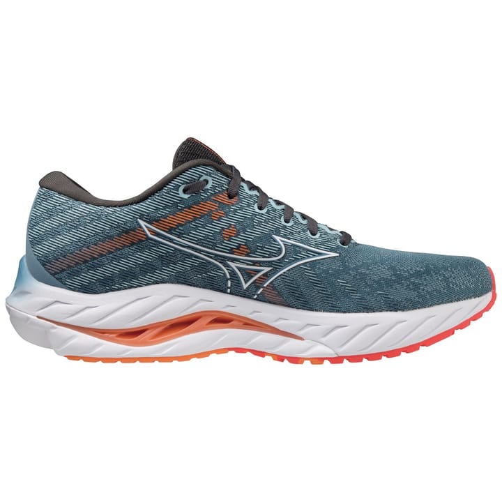Mizuno WAVE INSPIRE 19(M) ProvBlue/Whte/LightOrang Mizuno