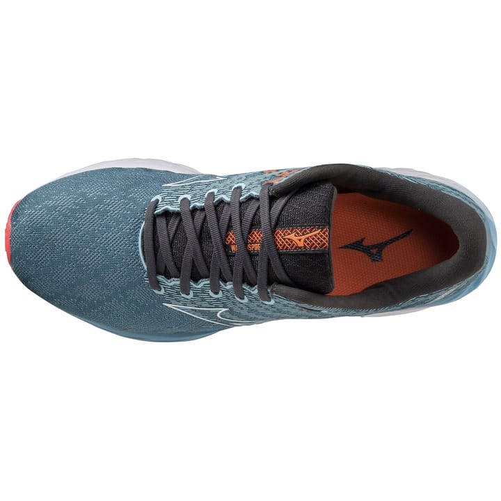 Mizuno WAVE INSPIRE 19(M) ProvBlue/Whte/LightOrang Mizuno