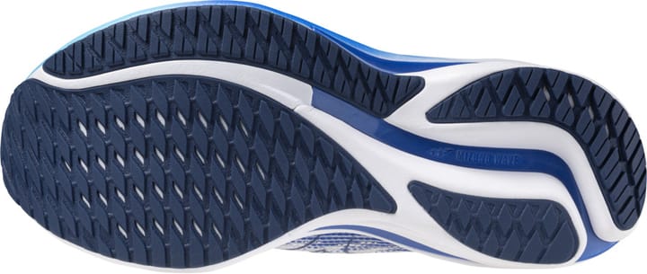 Mizuno Men's Wave Rider 28 White/Estate Blue/Mugen Blue Mizuno Mizuno Men's Wave Rider 28 White/Estate Blue/Mugen Blue Mizuno