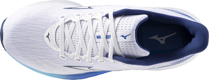 Mizuno Men's Wave Rider 28 White/Estate Blue/Mugen Blue Mizuno Mizuno Men's Wave Rider 28 White/Estate Blue/Mugen Blue Mizuno