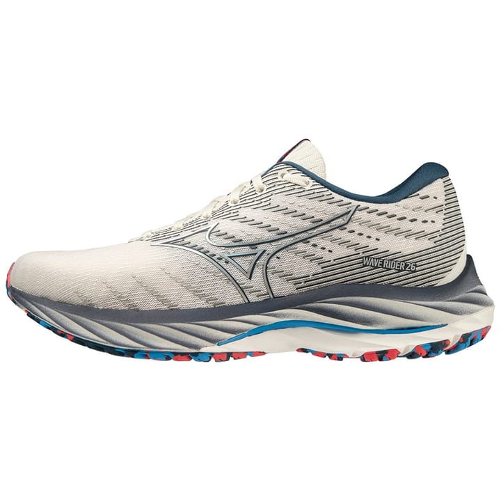 Mizuno WAVE RIDER 26 W Snow White/Silver/Ibizia Blue Mizuno Mizuno WAVE RIDER 26 W Snow White/Silver/Ibizia Blue Mizuno