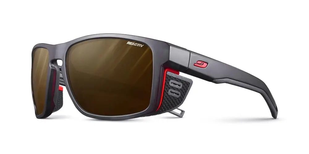 Julbo Shield Reactiv 2-4 Polarized Matt Translucent Black/Orange