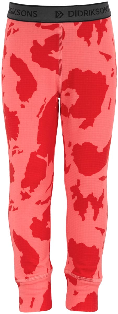 Didriksons Kids' Jadis Printed Set Island Print Peach Rose Didriksons