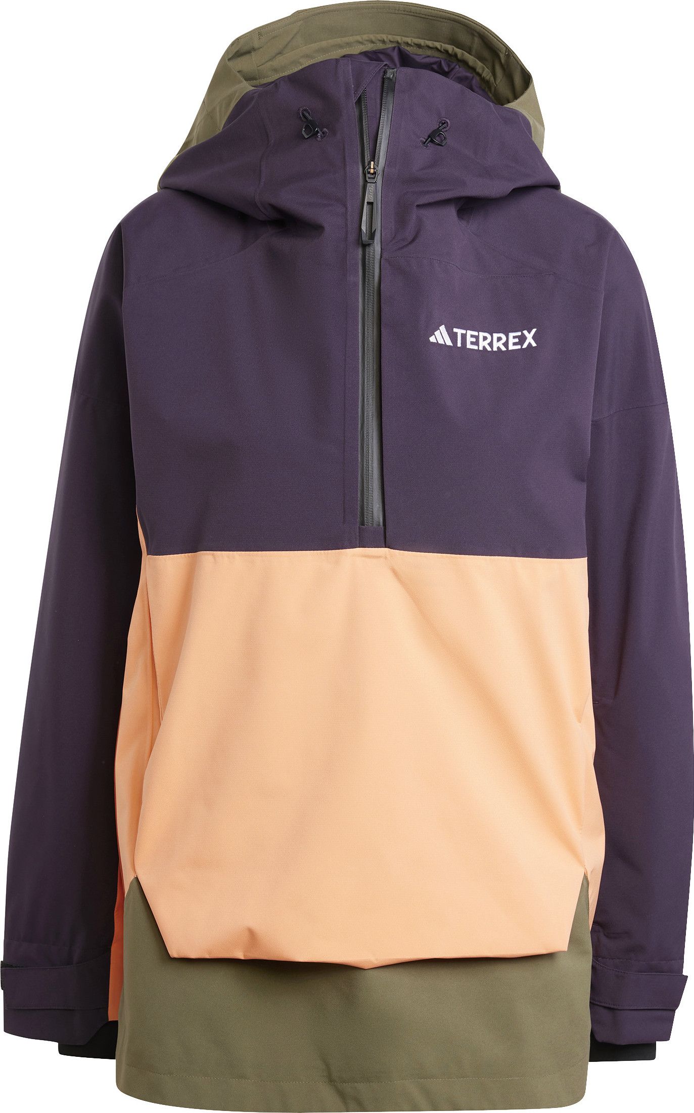 Adidas Women's Terrex Xperior 2L Lined RAIN.RDY Anorak Aurbla/Olistr/Ambtin