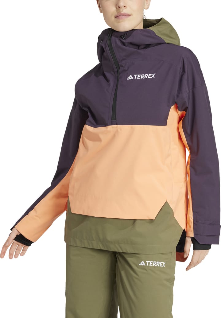 Adidas Women's Terrex Xperior 2L Lined RAIN.RDY Anorak Aurbla/Olistr/Ambtin Adidas
