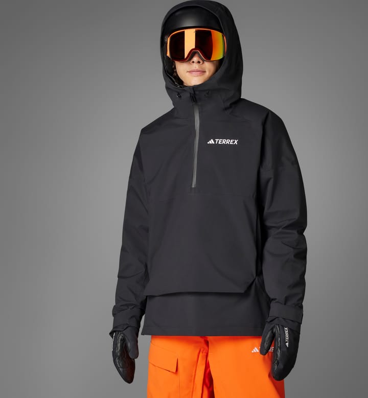 Adidas Men's Terrex Xperior 2L Lined RAIN.DRY Anorak Black/Black Adidas