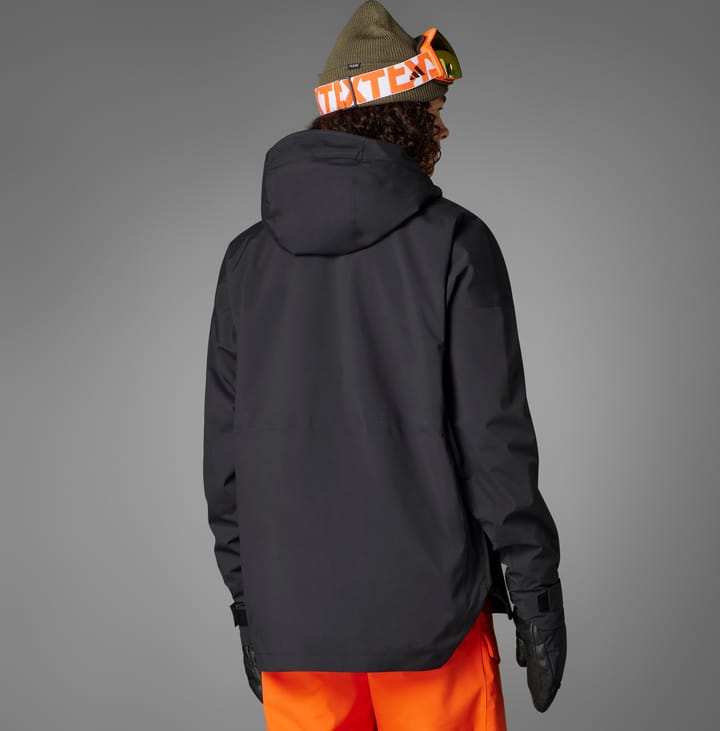 Adidas Men's Terrex Xperior 2L Lined RAIN.DRY Anorak Black/Black Adidas