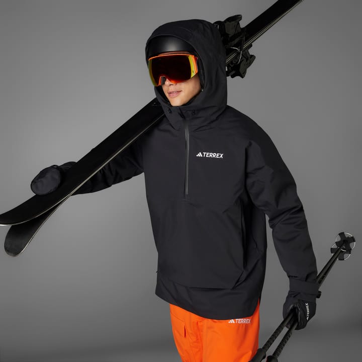 Adidas Men's Terrex Xperior 2L Lined RAIN.DRY Anorak Black/Black Adidas