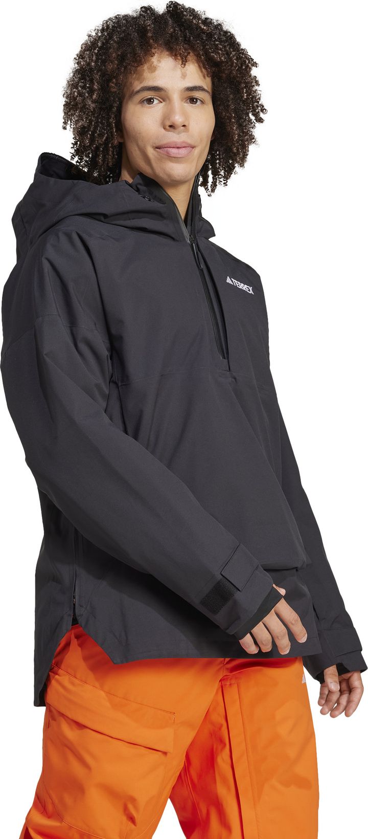 Adidas Men's Terrex Xperior 2L Lined RAIN.DRY Anorak Black/Black Adidas