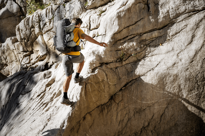 Jack Wolfskin Hiking Alpine Short M Slate Jack Wolfskin