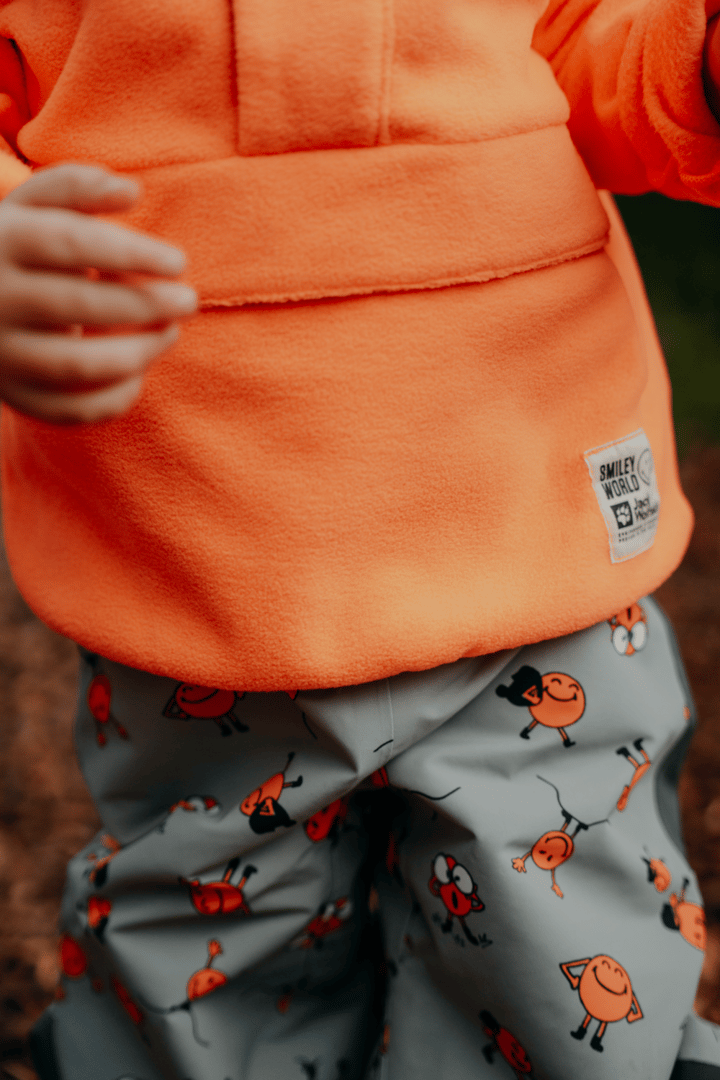 Jack Wolfskin Kids' Smileyworld Midlayer Digital Orange Jack Wolfskin