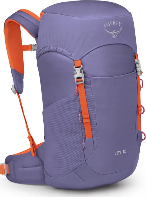 Osprey Kids' Jet 18 Euphoria Purple/Mars Orange Osprey