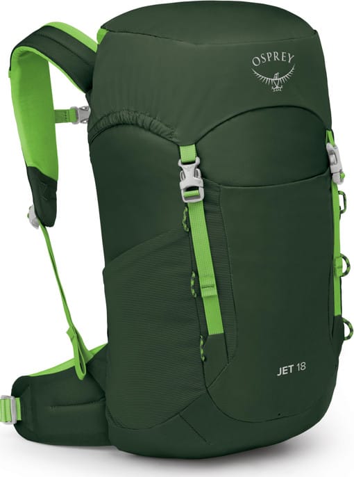 Osprey Kids' Jet 18 Green Canopy/Limeline Green Osprey