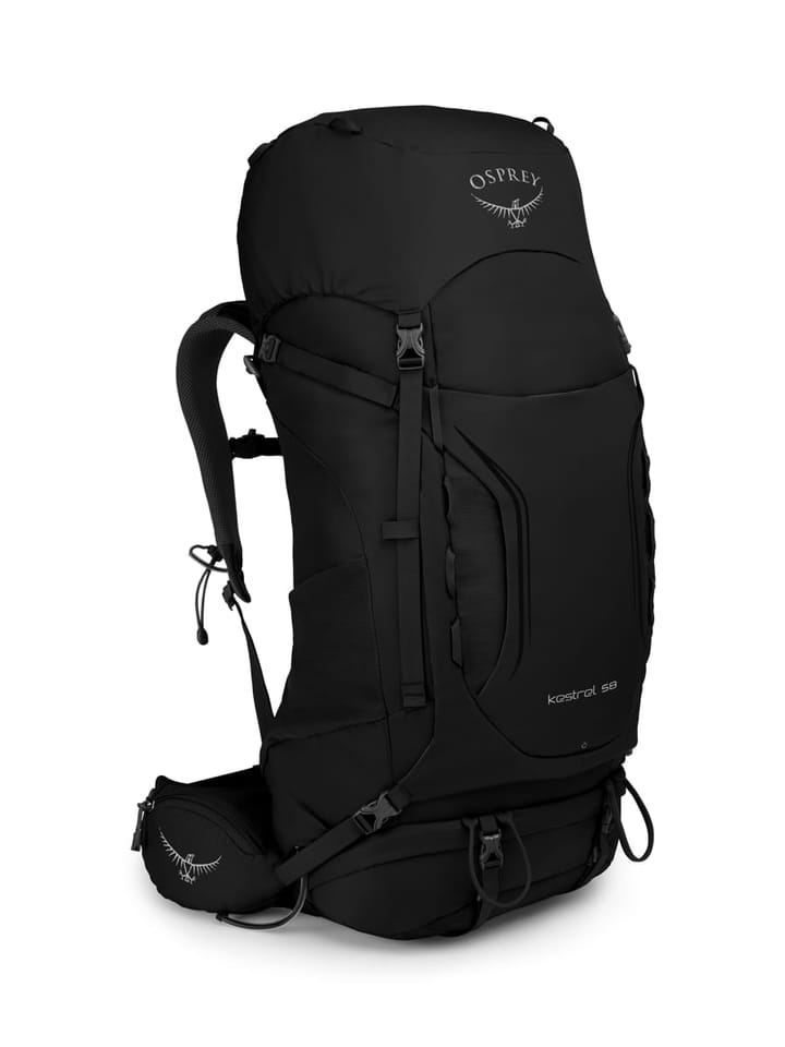 Osprey Kestrel 58 Black Osprey Osprey Kestrel 58 Black Osprey