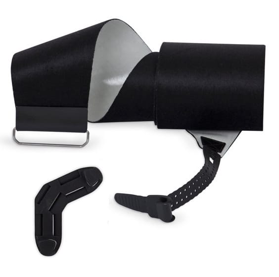 Kohla Precut Skins Mohair Blend / Swallow Tailshape Black Kohla