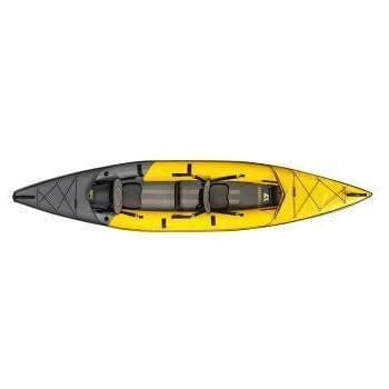 Kokopelli Moki II Oppblåsbar Kajakk 2p Yellow/Grey Kokopelli