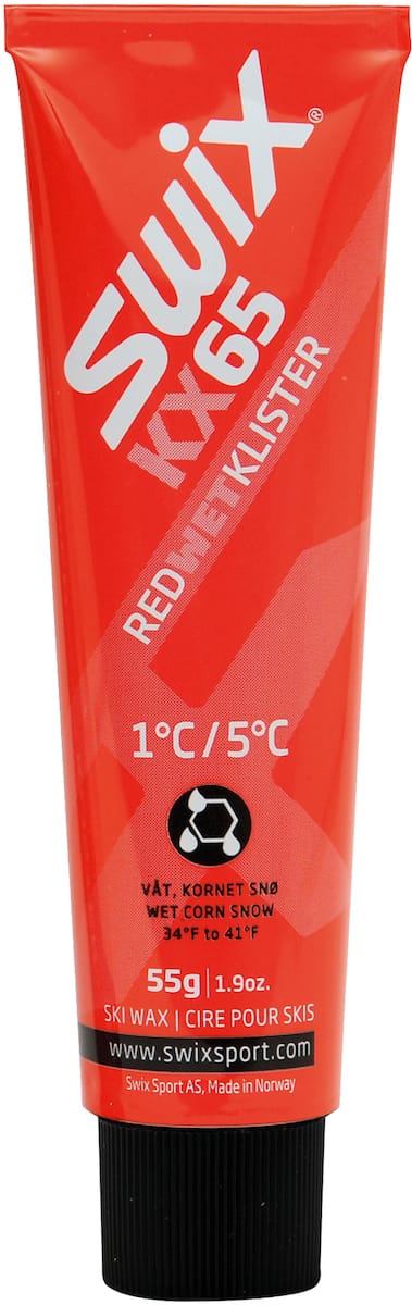 Swix KX65 Red Klister, 1c To 5c Swix