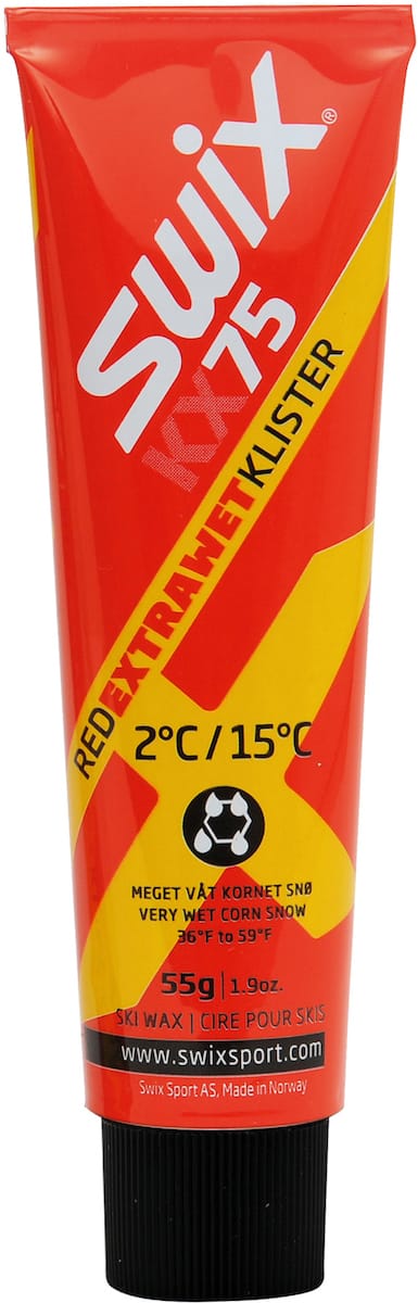 Swix KX75 Red Extra Wet Klister 2c/15c Swix