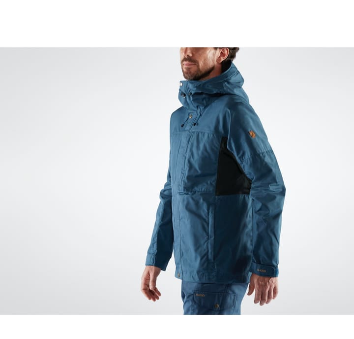 Fjällräven Men's Kaipak Jacket Uncle Blue/Dark Grey Fjällräven Fjällräven Men's Kaipak Jacket Uncle Blue/Dark Grey Fjällräven