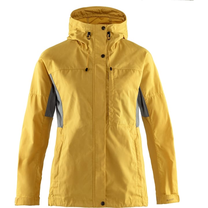 Fjällräven Women's Kaipak Jacket Ochre-Super Grey Fjällräven