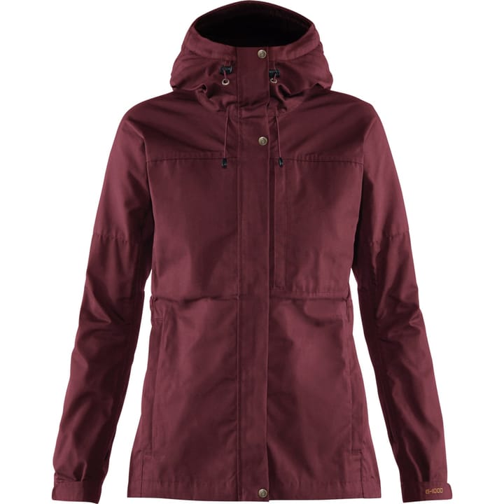 Fjällräven Kaipak Jacket W Dark Garnet-Dark Grey Fjällräven Fjällräven Kaipak Jacket W Dark Garnet-Dark Grey Fjällräven