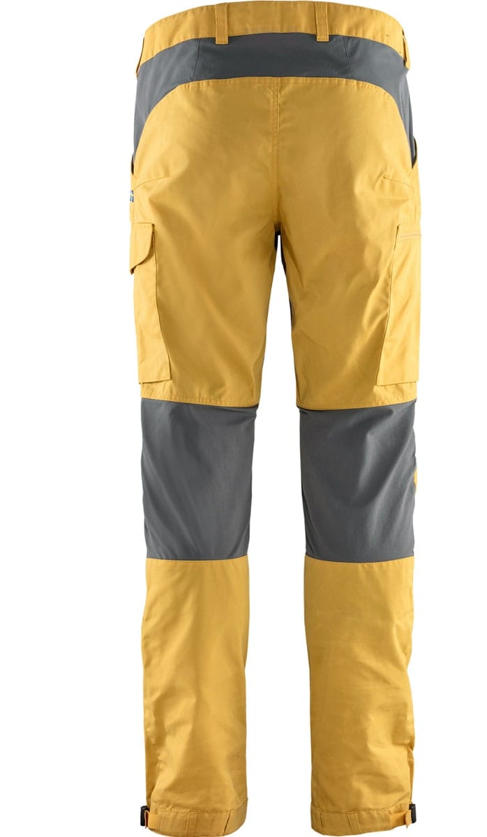 Fjällräven Men's Kaipak Trousers Long Ochre/Super Grey Fjällräven Fjällräven Men's Kaipak Trousers Long Ochre/Super Grey Fjällräven