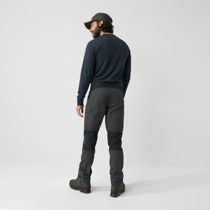 Fjällräven Men's Kaipak Trousers Dark Grey-Black Fjällräven