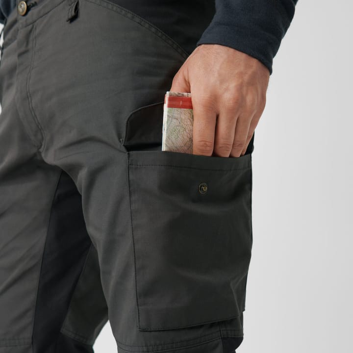 Fjällräven Kaipak Trousers M Dark Grey-Black Fjällräven