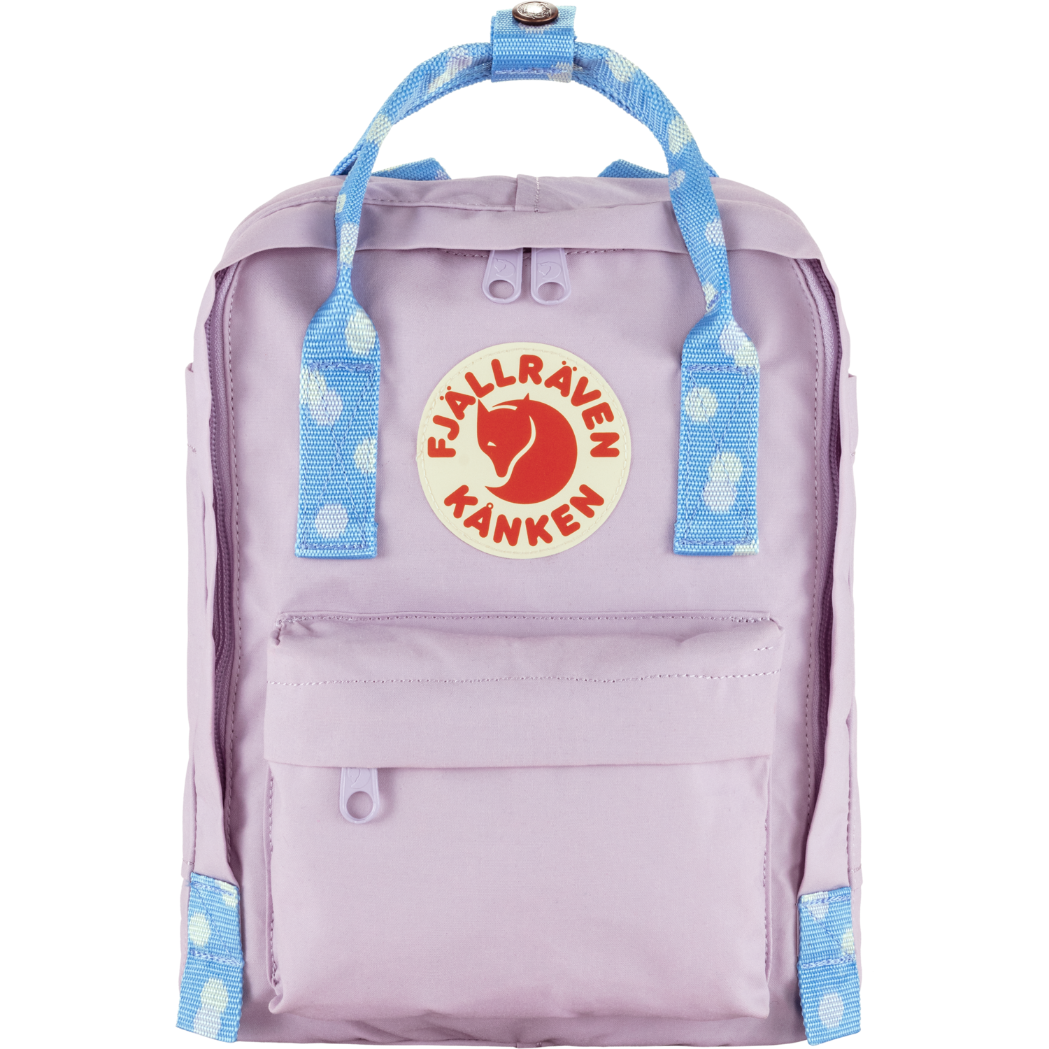 Fjällräven Kånken Mini Pastel Lavender/Confetti Pattern Hverdagsryggsekker Pastel Lavender-Confetti Pattern OneSize