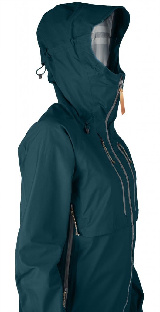 Fjällräven Women's Keb Eco-Shell Jacket Lava Fjällräven