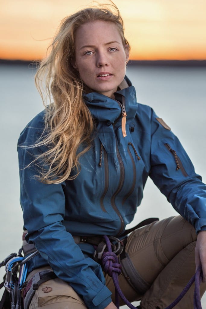 Fjällräven Women's Keb Eco-Shell Jacket Lava Fjällräven