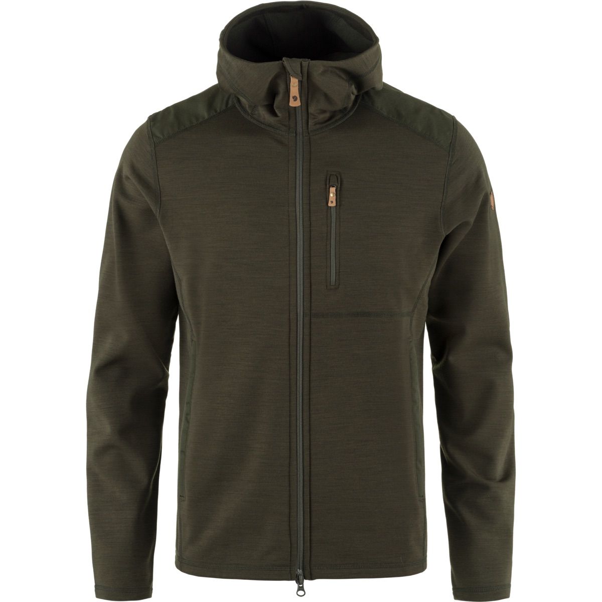 Fjällräven Keb Fleece Hoodie M Deep Forest