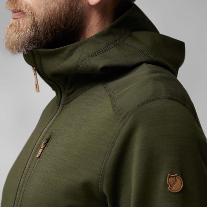 Fjällräven Keb Fleece Hoodie M Deep Forest Fjällräven