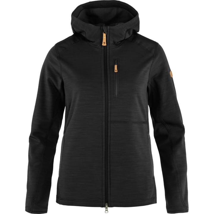 Fjällräven Women's Keb Fleece Hoodie Black Fjällräven