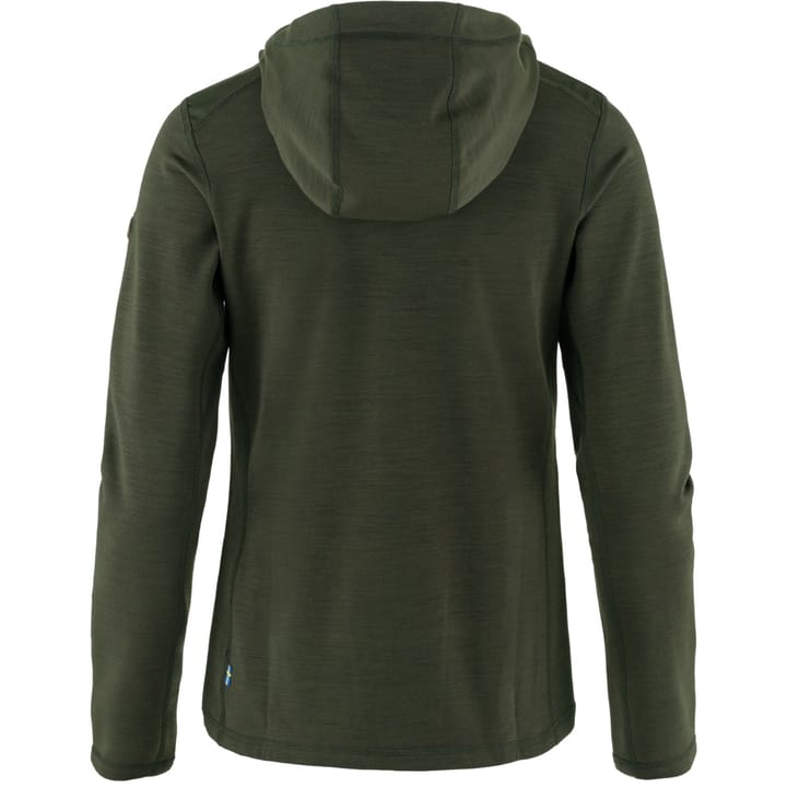 Fjällräven Women's Keb Fleece Hoodie Deep Forest Fjällräven