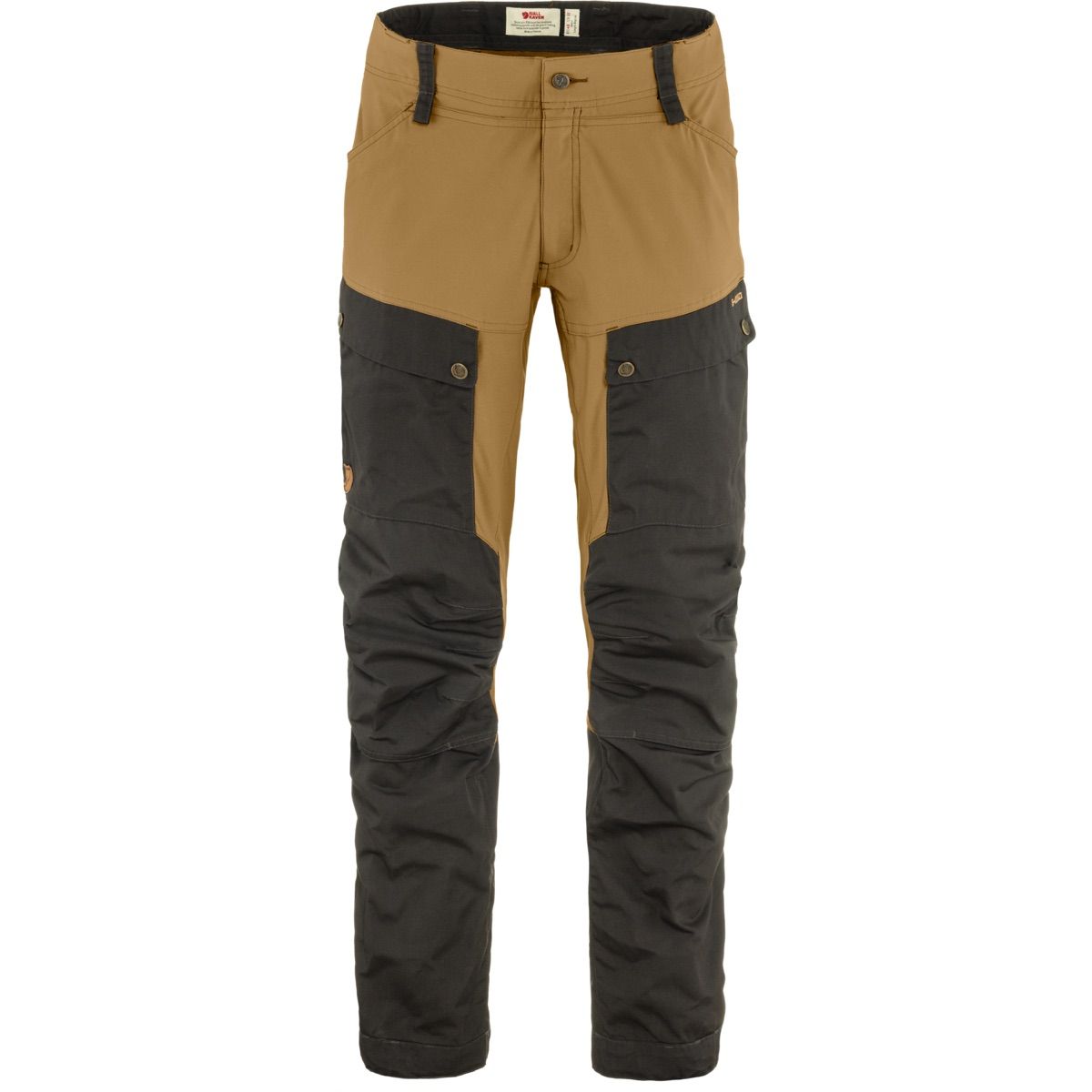 Fjällräven Keb Trousers M Dark Grey-Buckwheat Brown