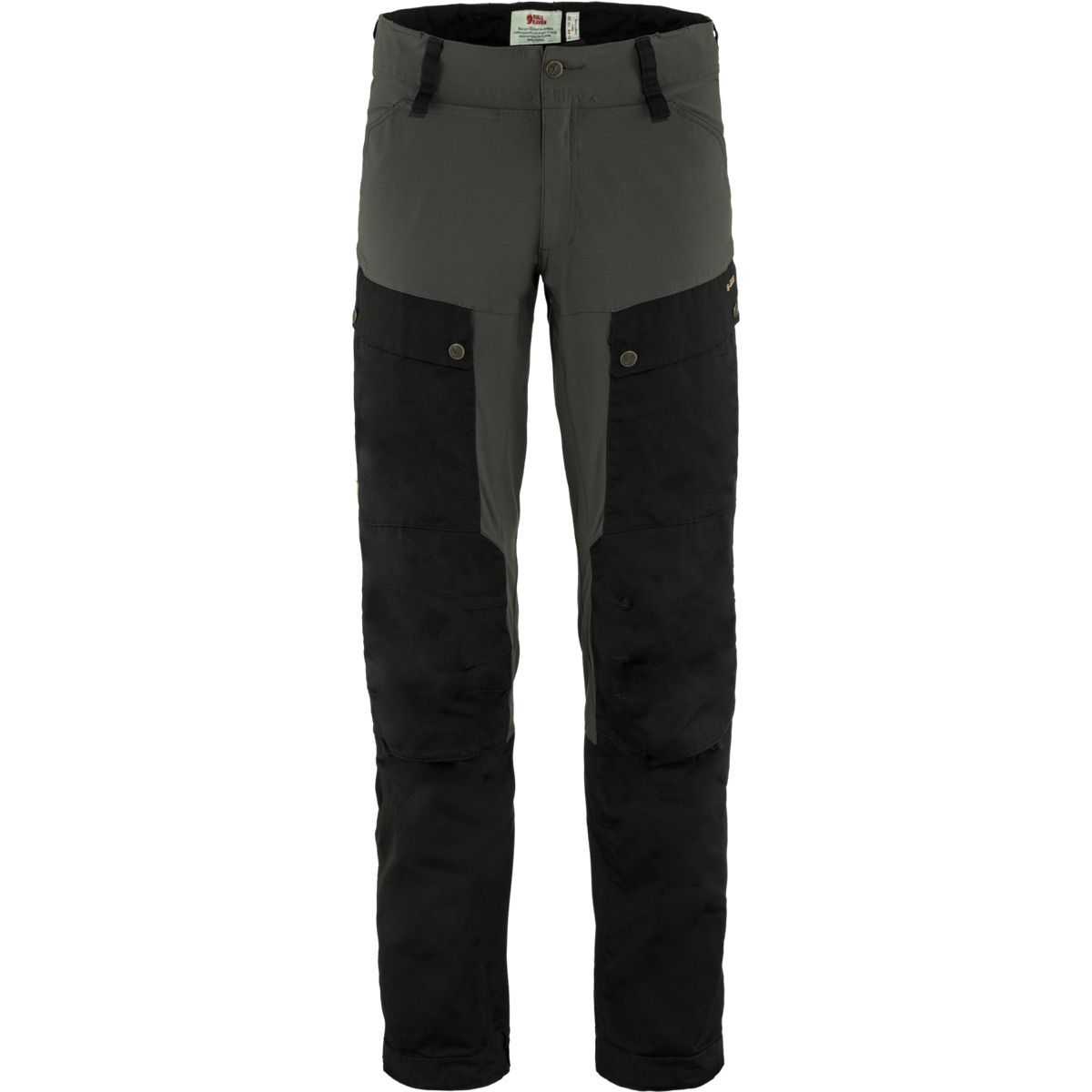 Fjällräven Men's Keb Trousers Black-Stone Grey