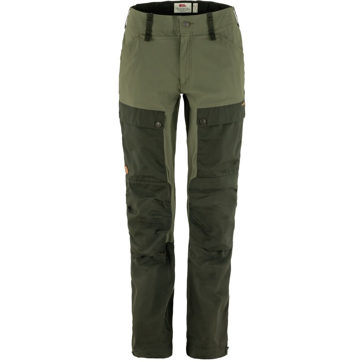 Fjällräven Women's Keb Trousers Curved Deep Forest-Laurel Green