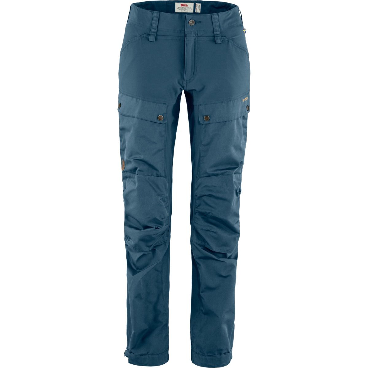 Fjällräven Women's Keb Trousers Curved Indigo Blue