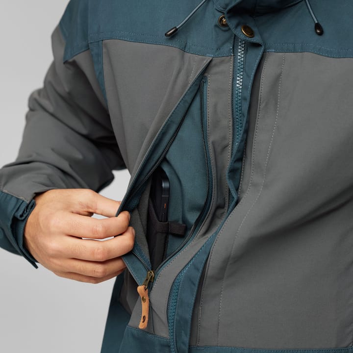 Men's Keb Jacket Mountain Blue-Basalt Fjällräven