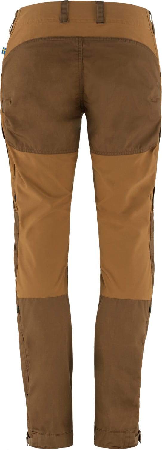 Fjällräven Women's Keb Trousers Curved Timber Brown-Chestnut Fjällräven