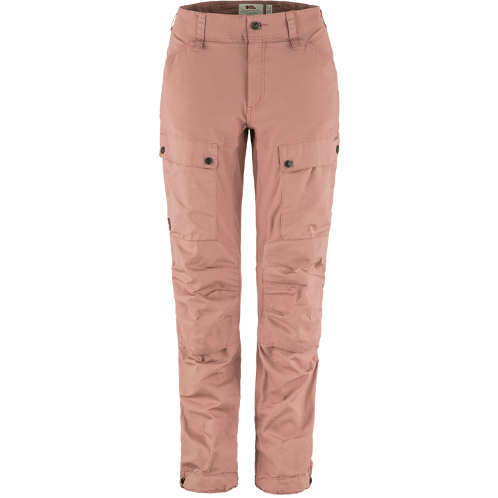 Fjällräven Women's Keb Trousers Curved Dusty Rose Fjällräven