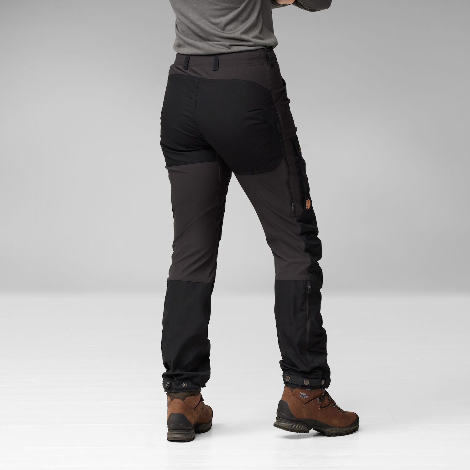 Fjällräven Women's Keb Trousers Curved Dark Navy-dawn Blue