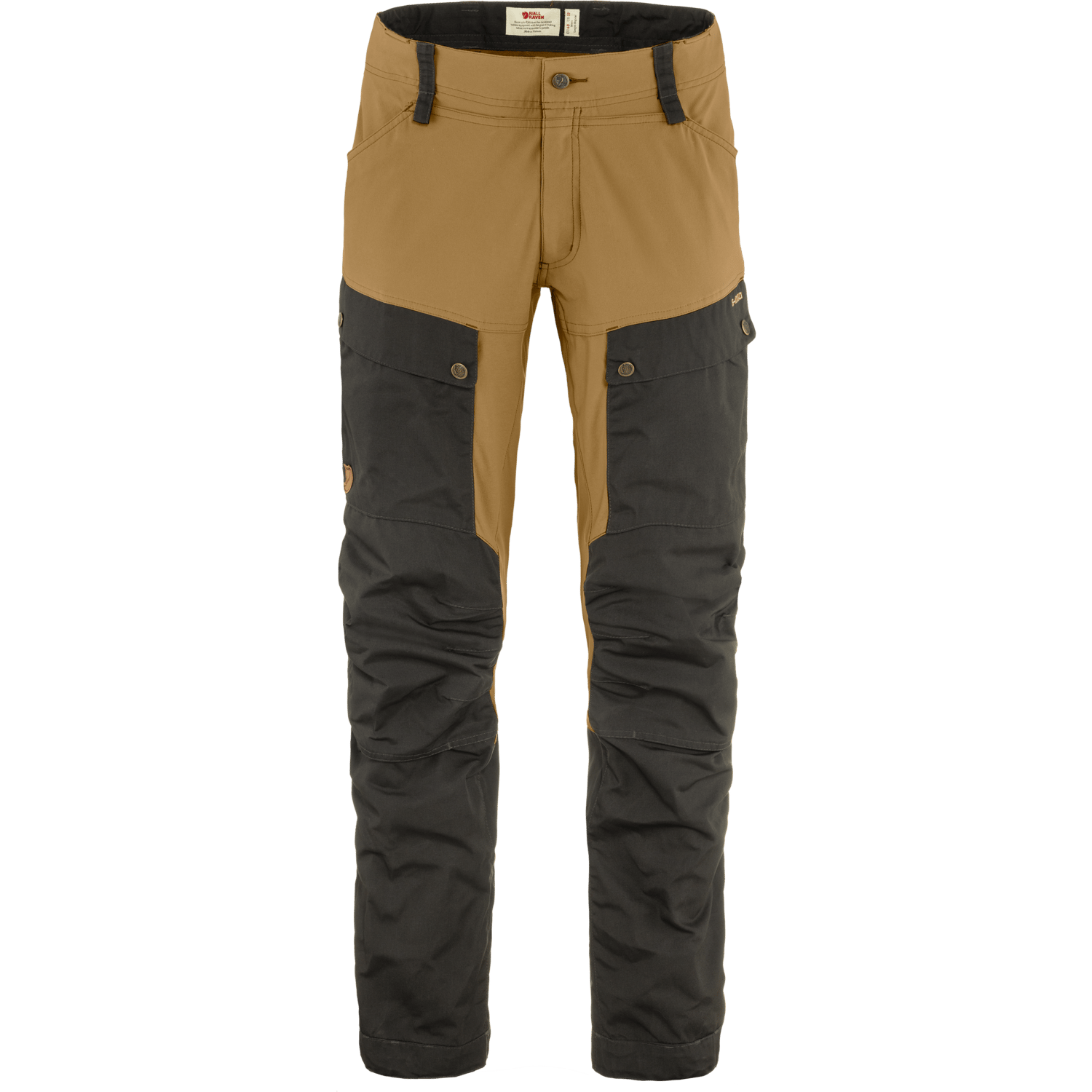 Fjällräven Men's Keb Trousers Dark Grey-Buckwheat Brown