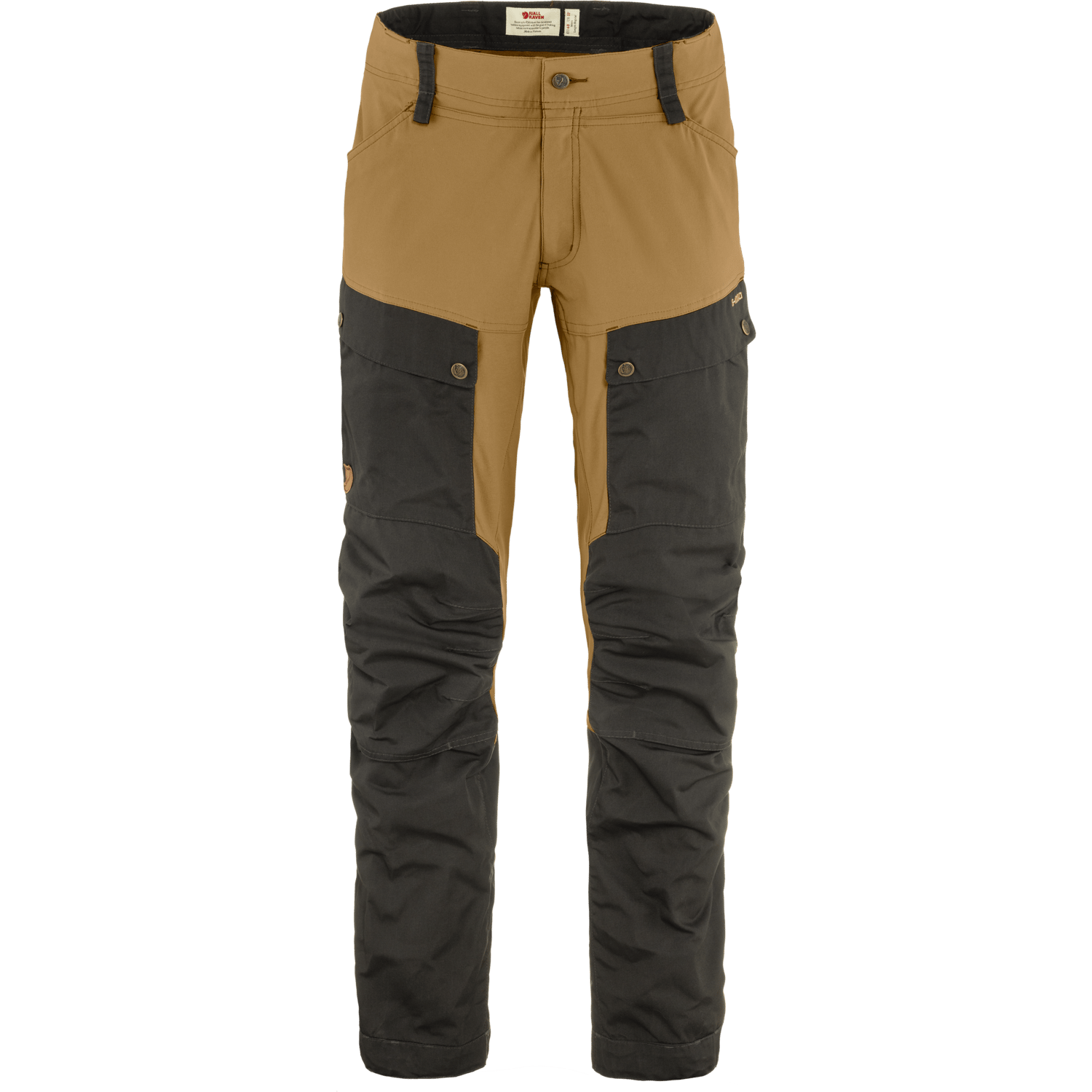 Fjällräven Men's Keb Trousers Dark Grey-Buckwheat Brown