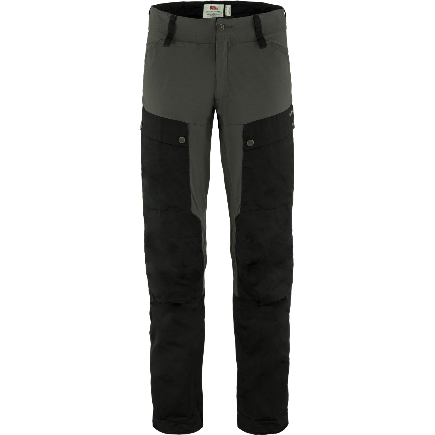 Fjällräven Men's Keb Trousers Black/Stone