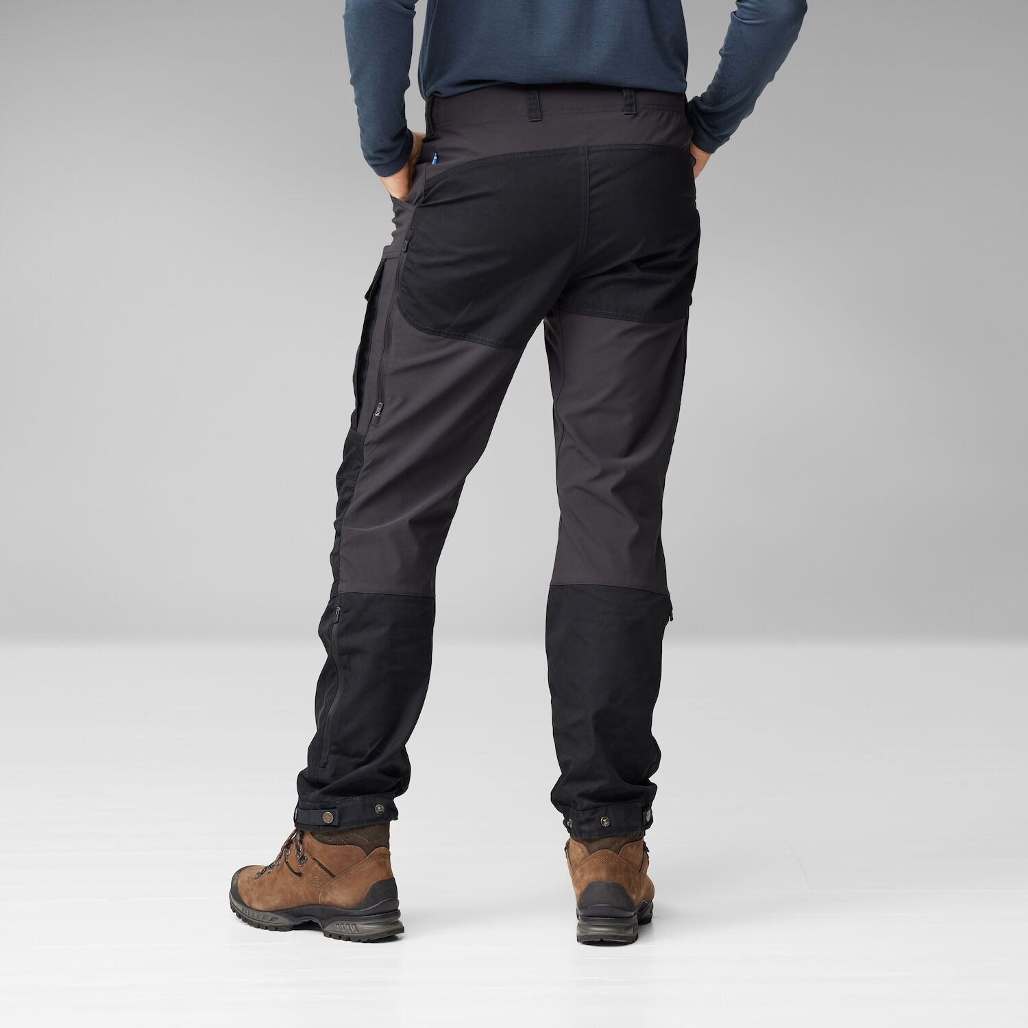 Men's Keb Trousers Iron Grey-Grey