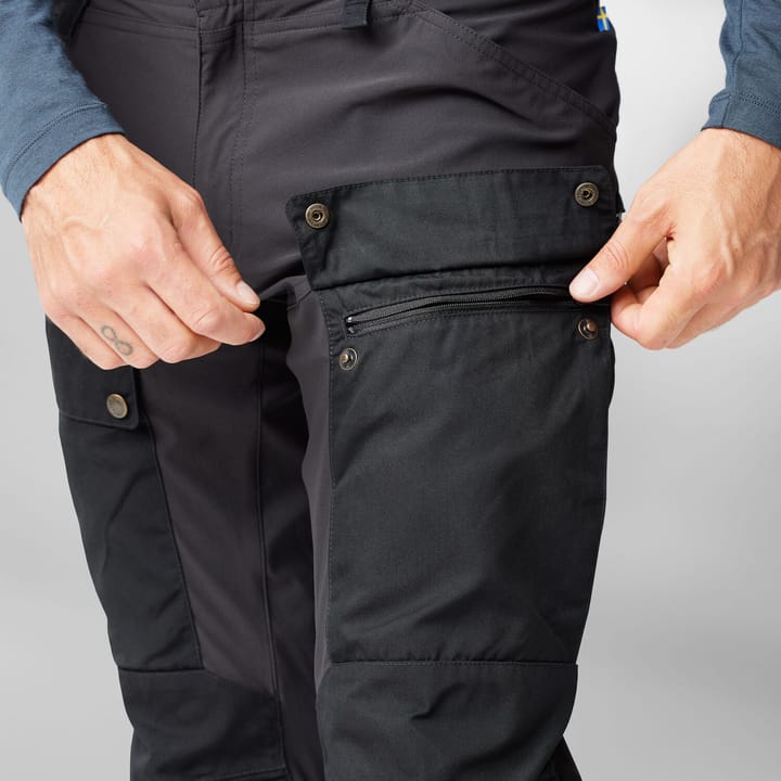 Men's Keb Trousers Dark Grey-Buckwheat Brown Fjällräven