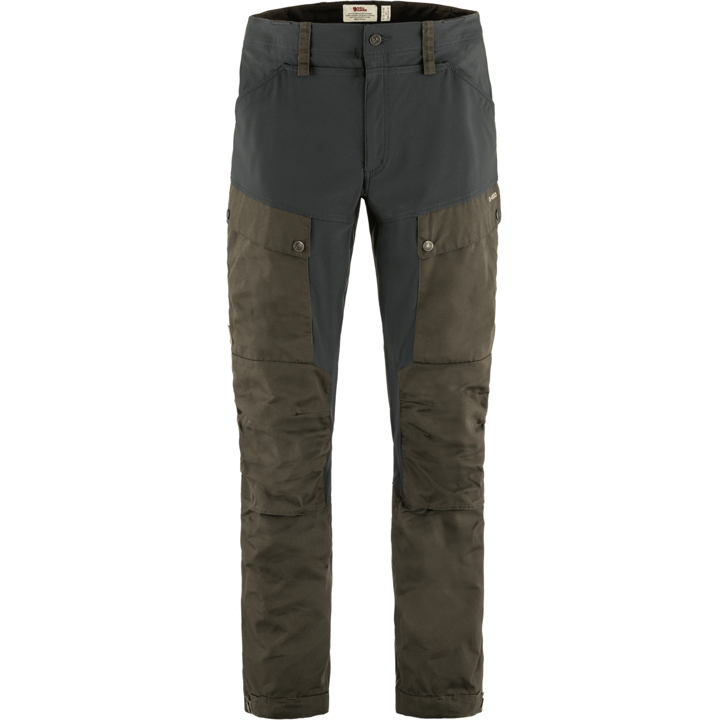 Fjällräven Men's Keb Trousers Dark Olive-Dark Grey